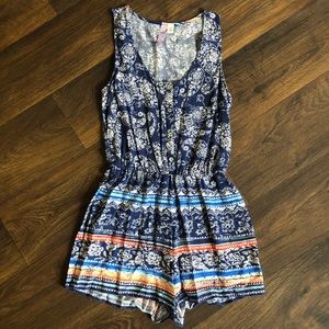 Francesca’s Floral Romper
